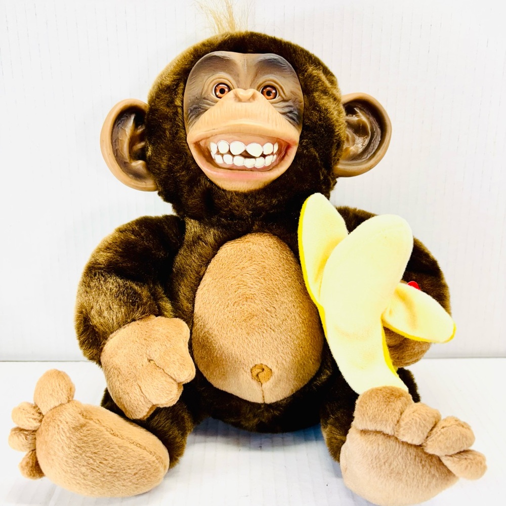 Oddity Crazy Circus Monkey Laughing Toy Vintage Rare!! Works!